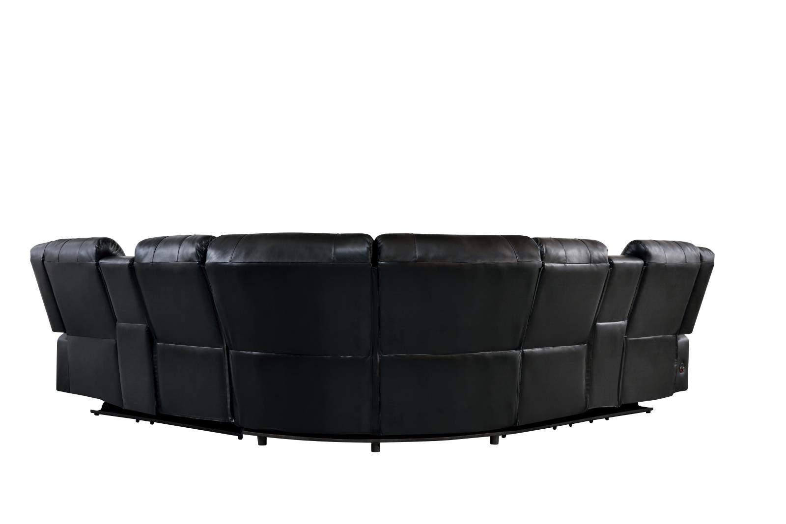Jovi Black Sectional — view 4
