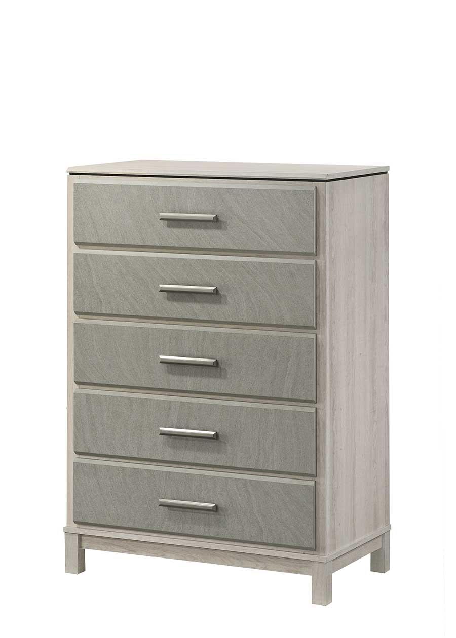 Roswell Beige 5-Drawer Chest