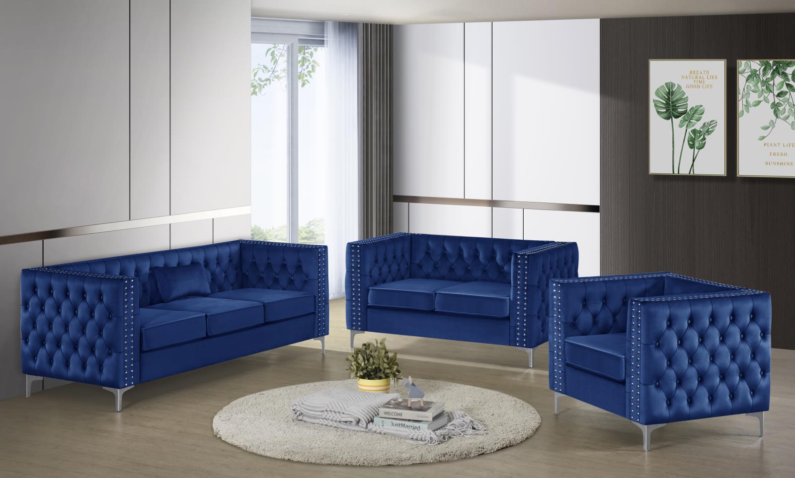 Valley Blue Sofa
