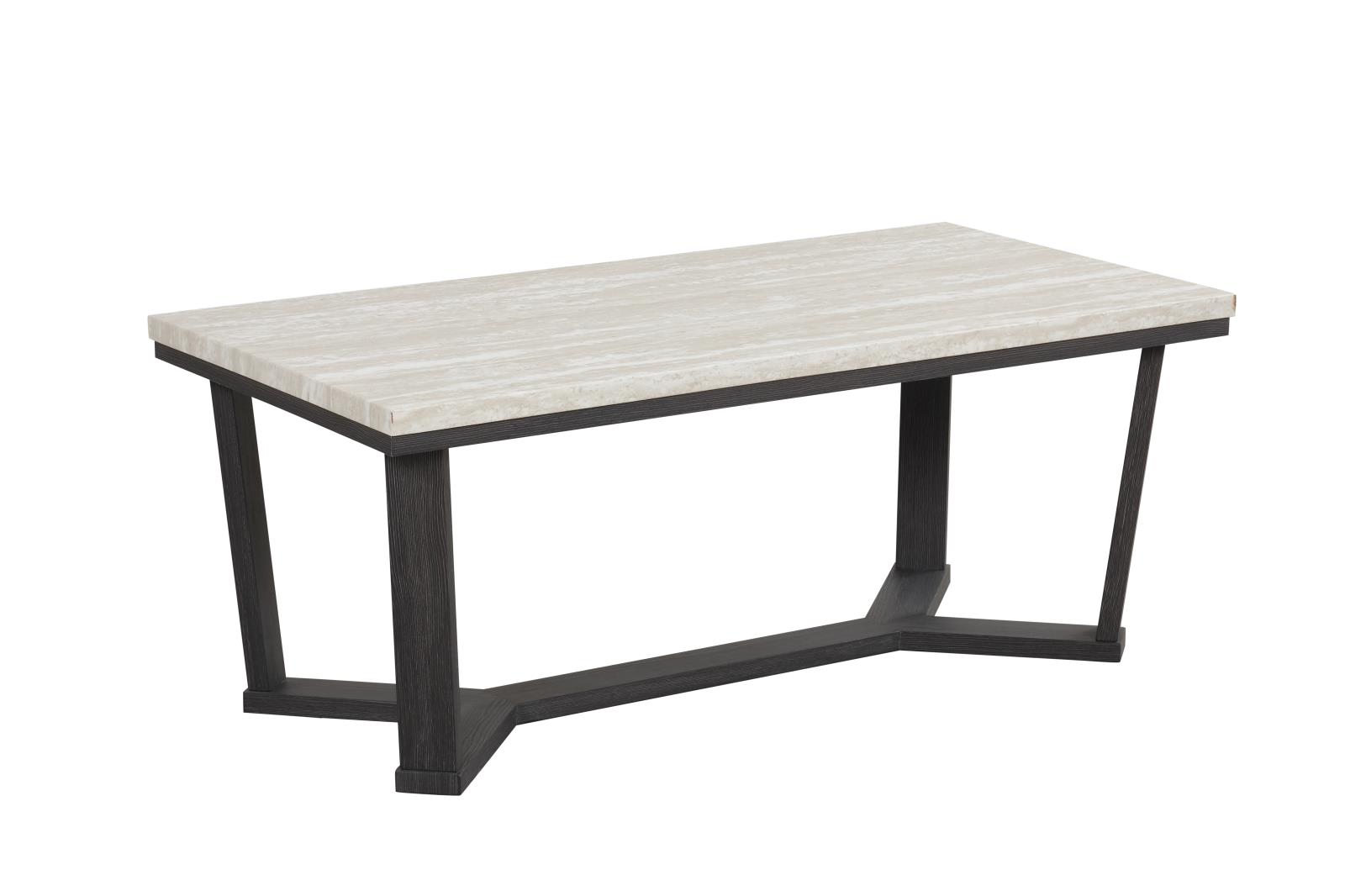 Alora White & Black 3-Piece Coffee Table Set — view 5