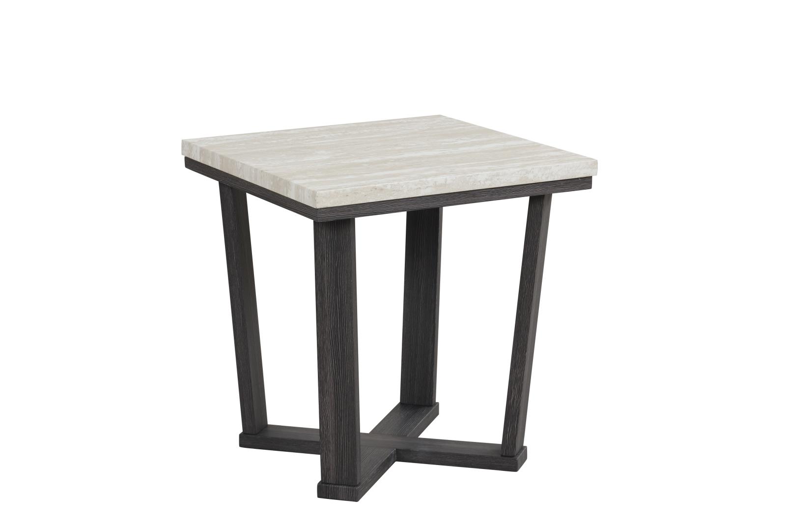 Alora White & Black 3-Piece Coffee Table Set — view 4