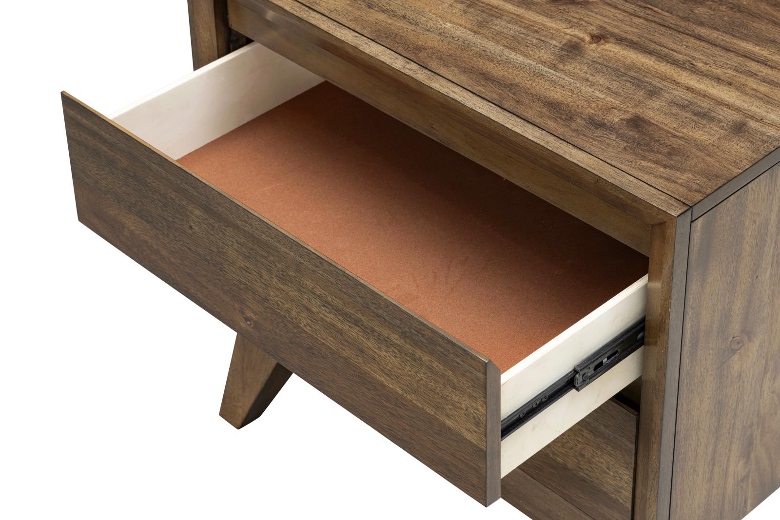 Ellison Brown King Bed, Dresser, Mirror, Chest & Nightstand — view 9
