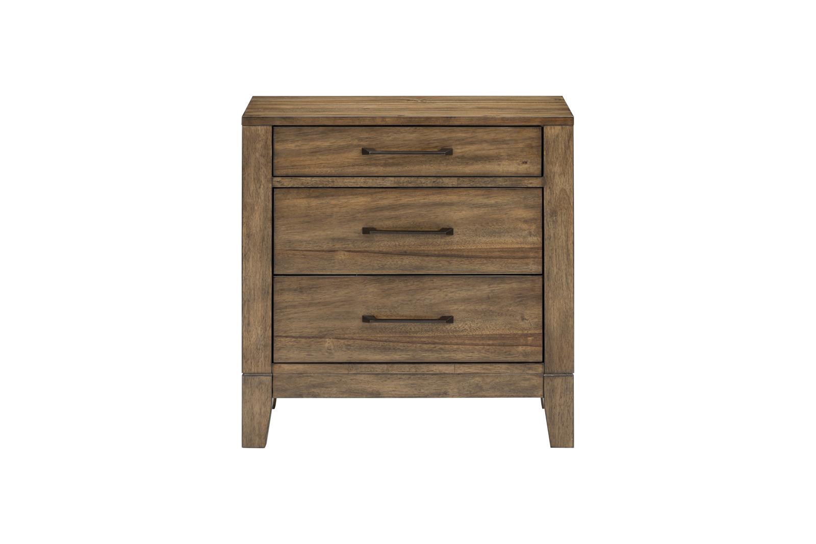 Langford Brown Nightstand — view 2