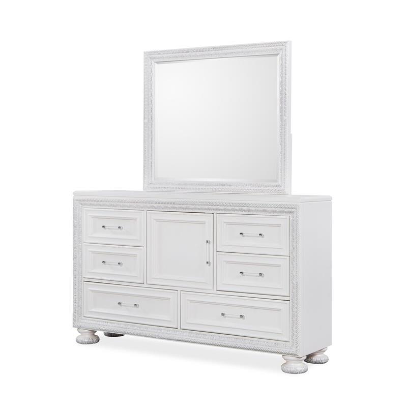 Regency Cream 6-Drawer Dresser — view 2