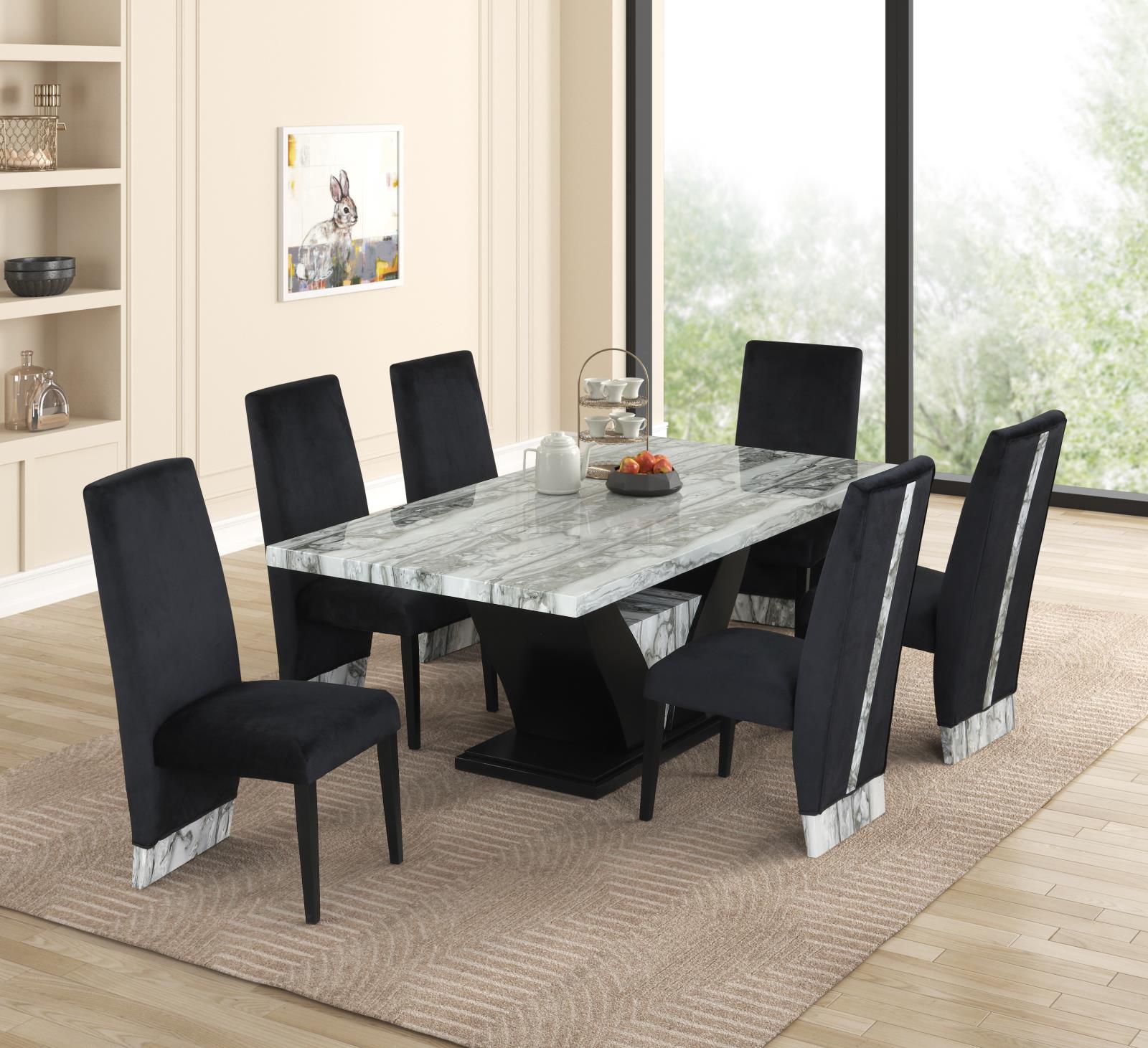 Alexa Black 5-Piece Set