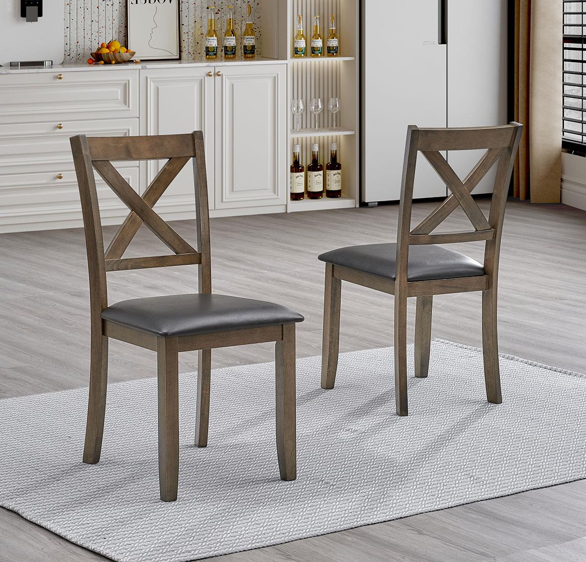 Verona Brown 5-Piece Dining Set — view 6