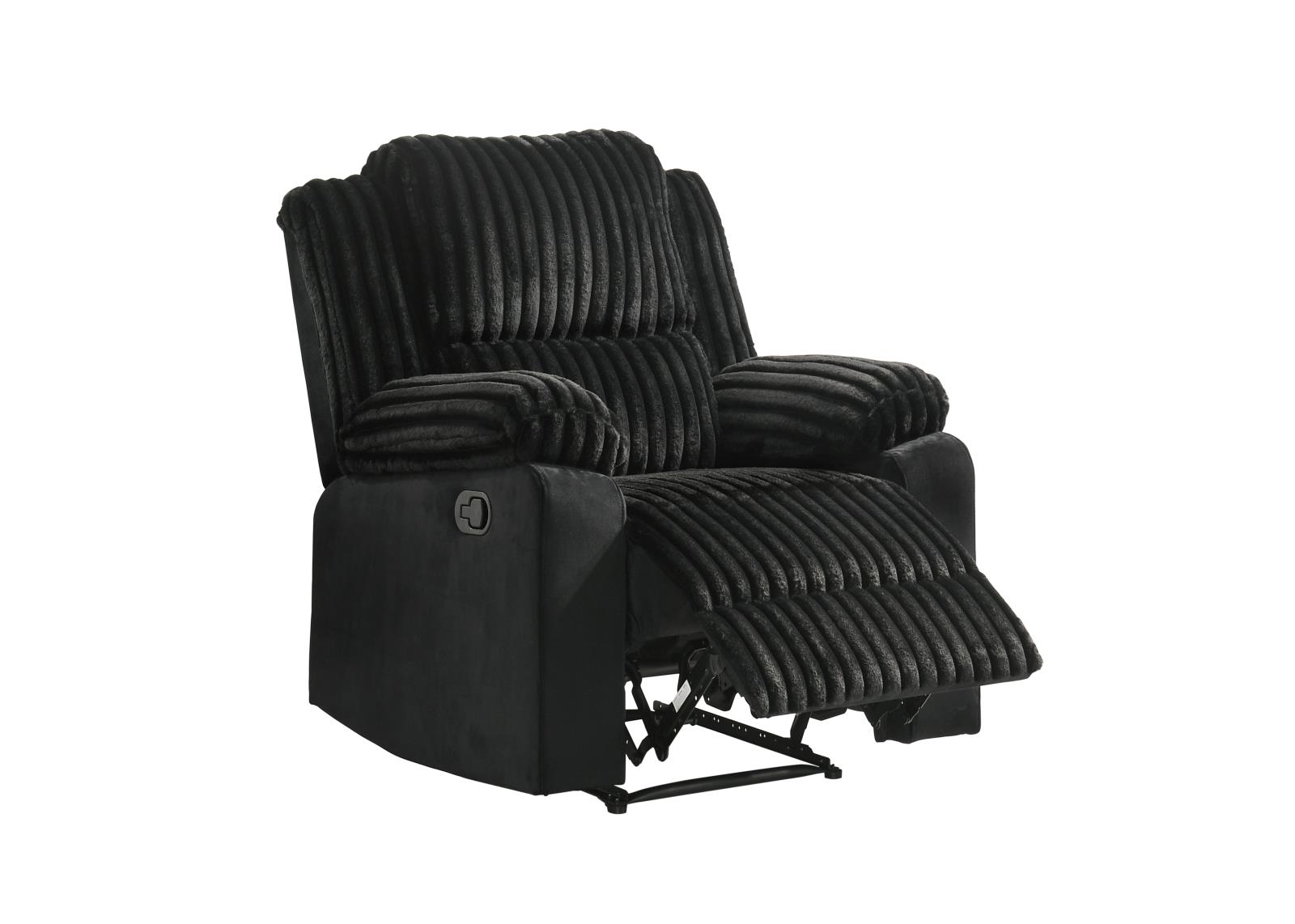 Felix Black Manual Recliner
