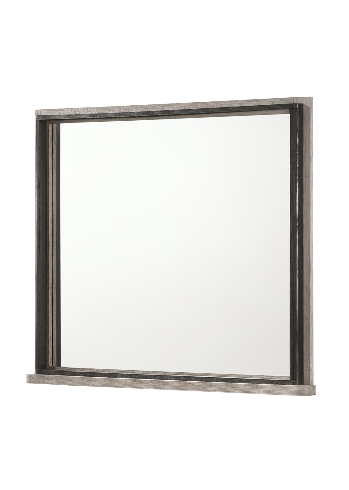 Jasper Charcoal Mirror