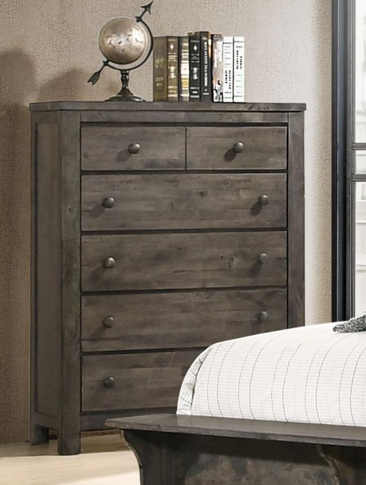 Hayward Gray 5-Drawer Chest