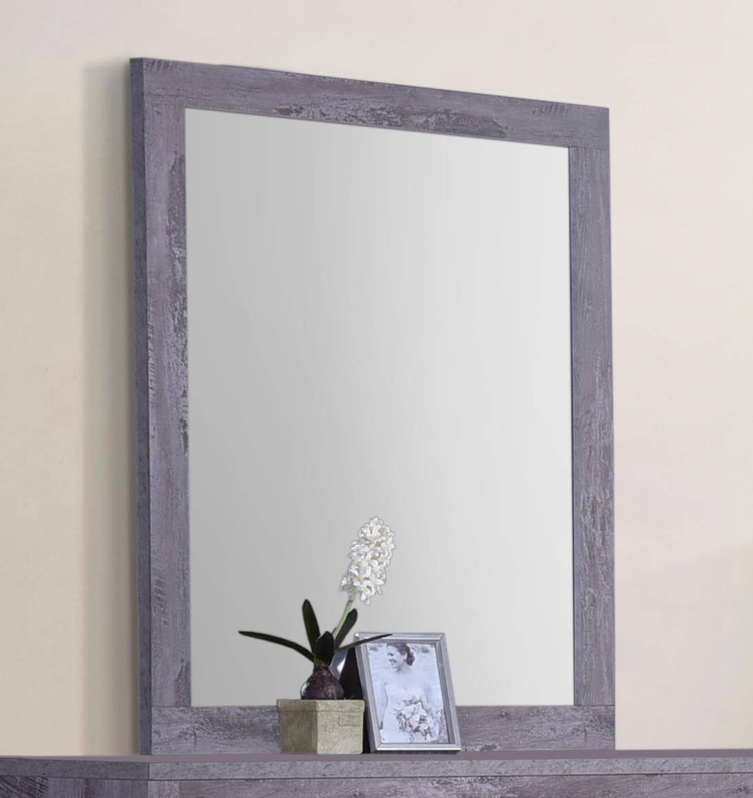 Stockbridge Gray Mirror