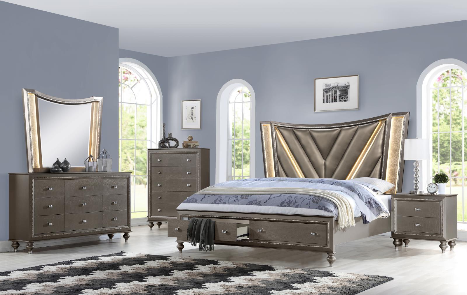 Trinidad Charcoal Mirror