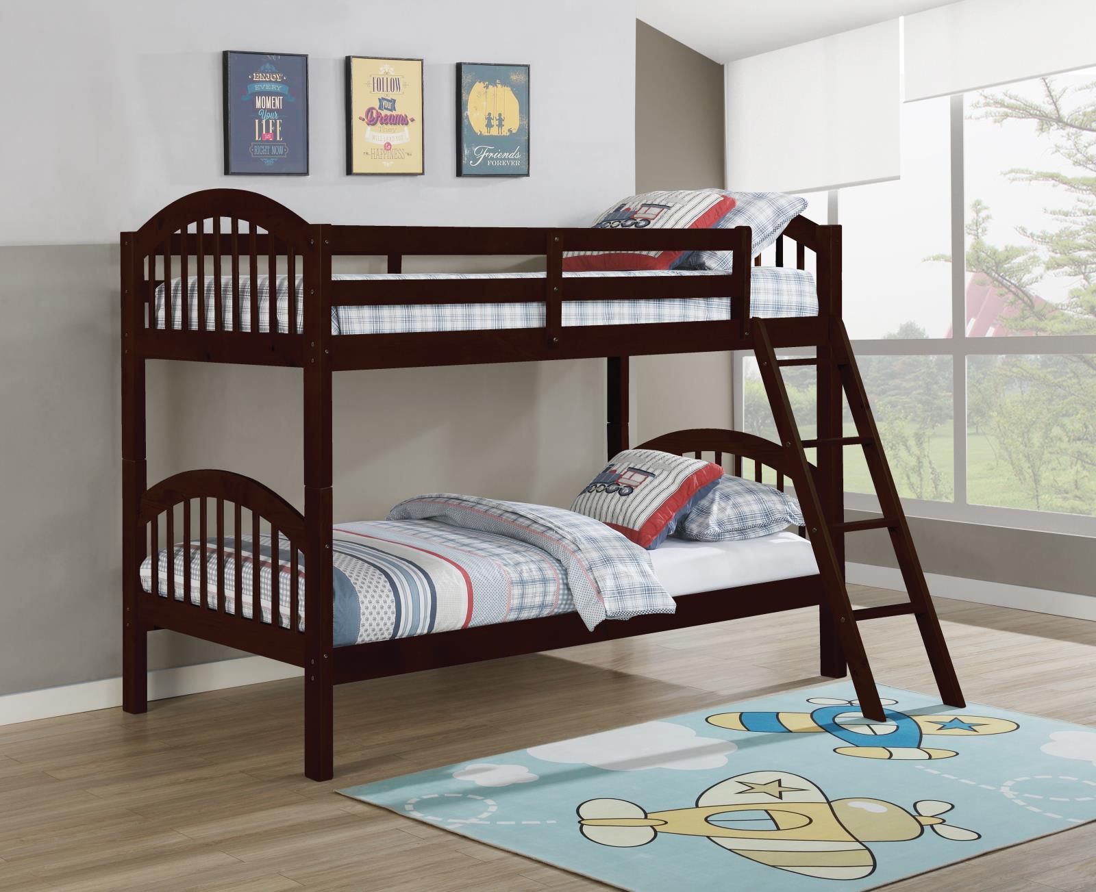 Burnaby Espresso Twin/Twin Bunkbed