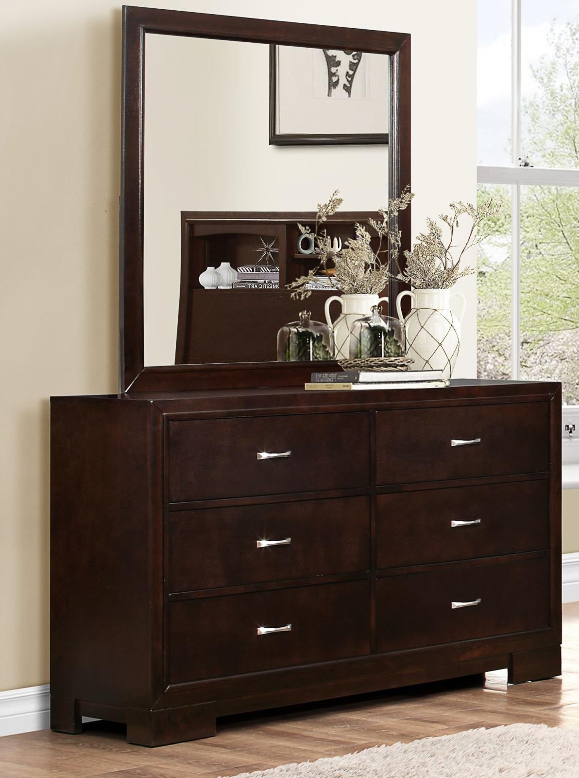 Preston Brown Dresser & Mirror — view 2