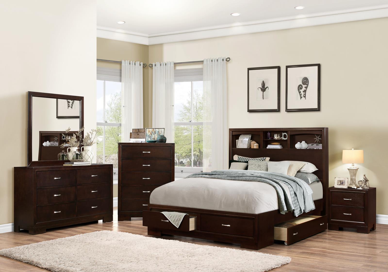 Preston Brown Dresser & Mirror