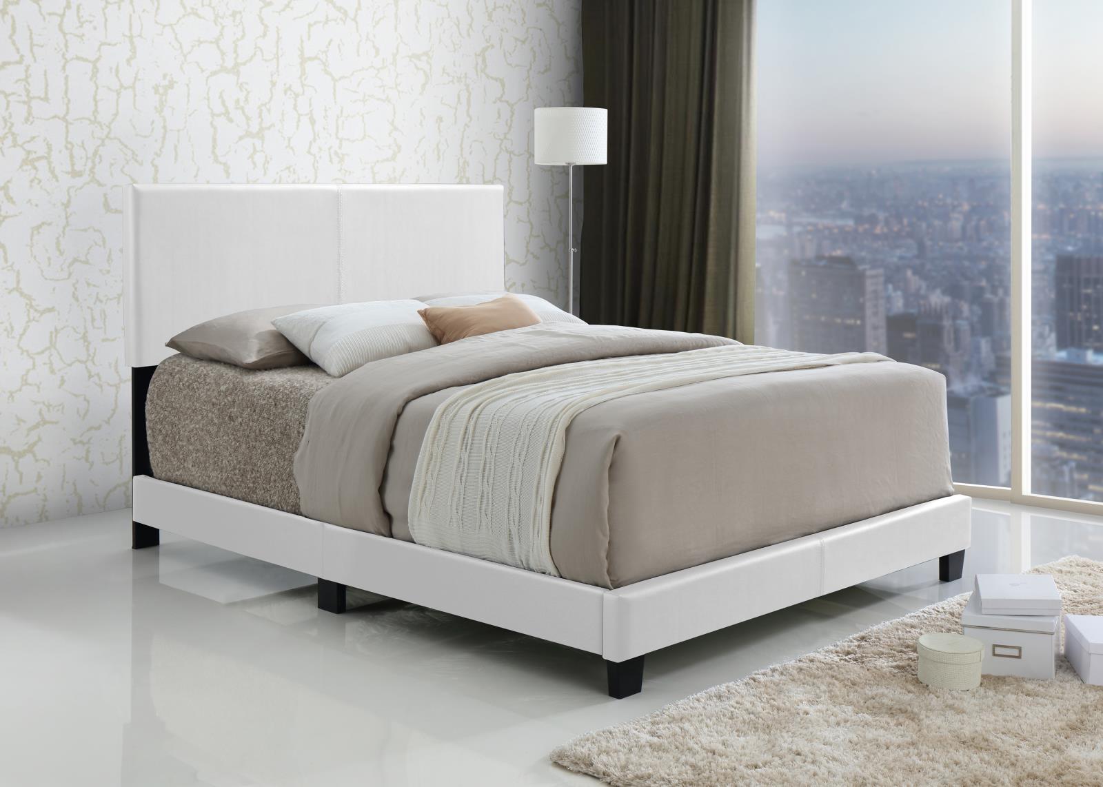 Wade White Twin Bed