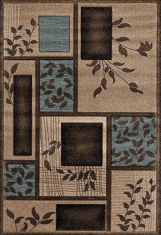 Glamour GM48 Brown Area Rug