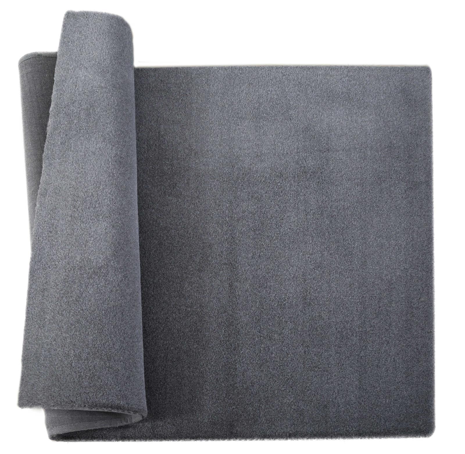 Emma EM03 Gray Shag Rug — view 4