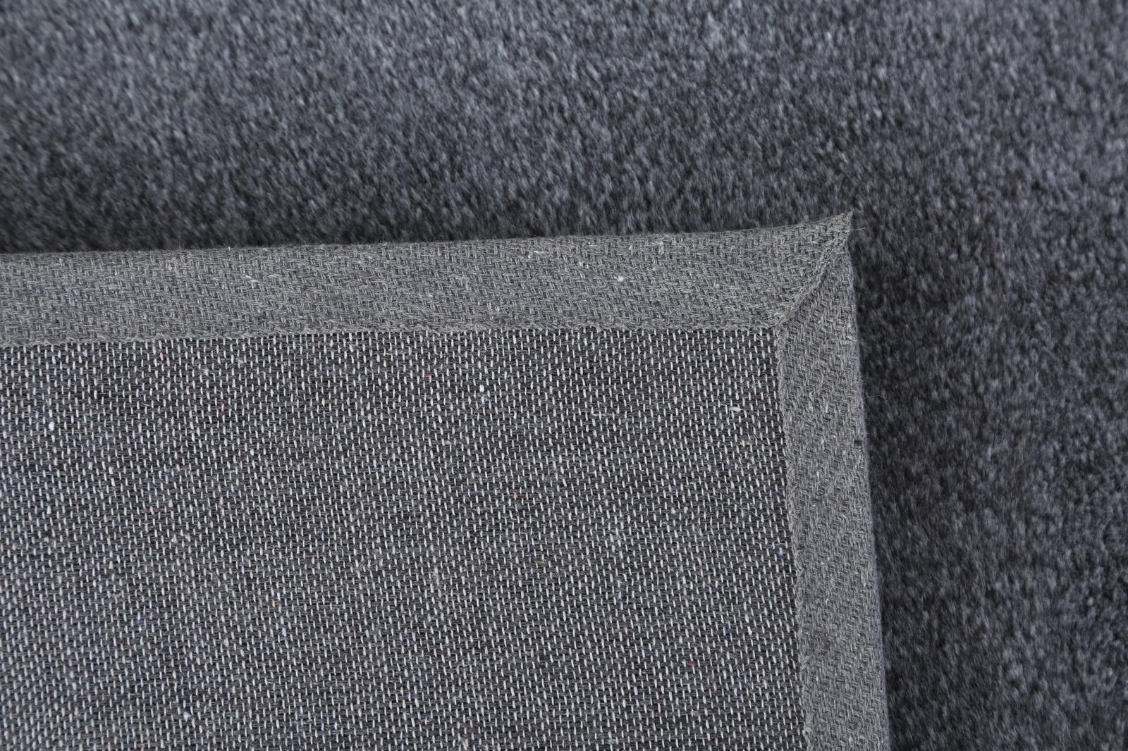 Emma EM03 Gray Shag Rug — view 5