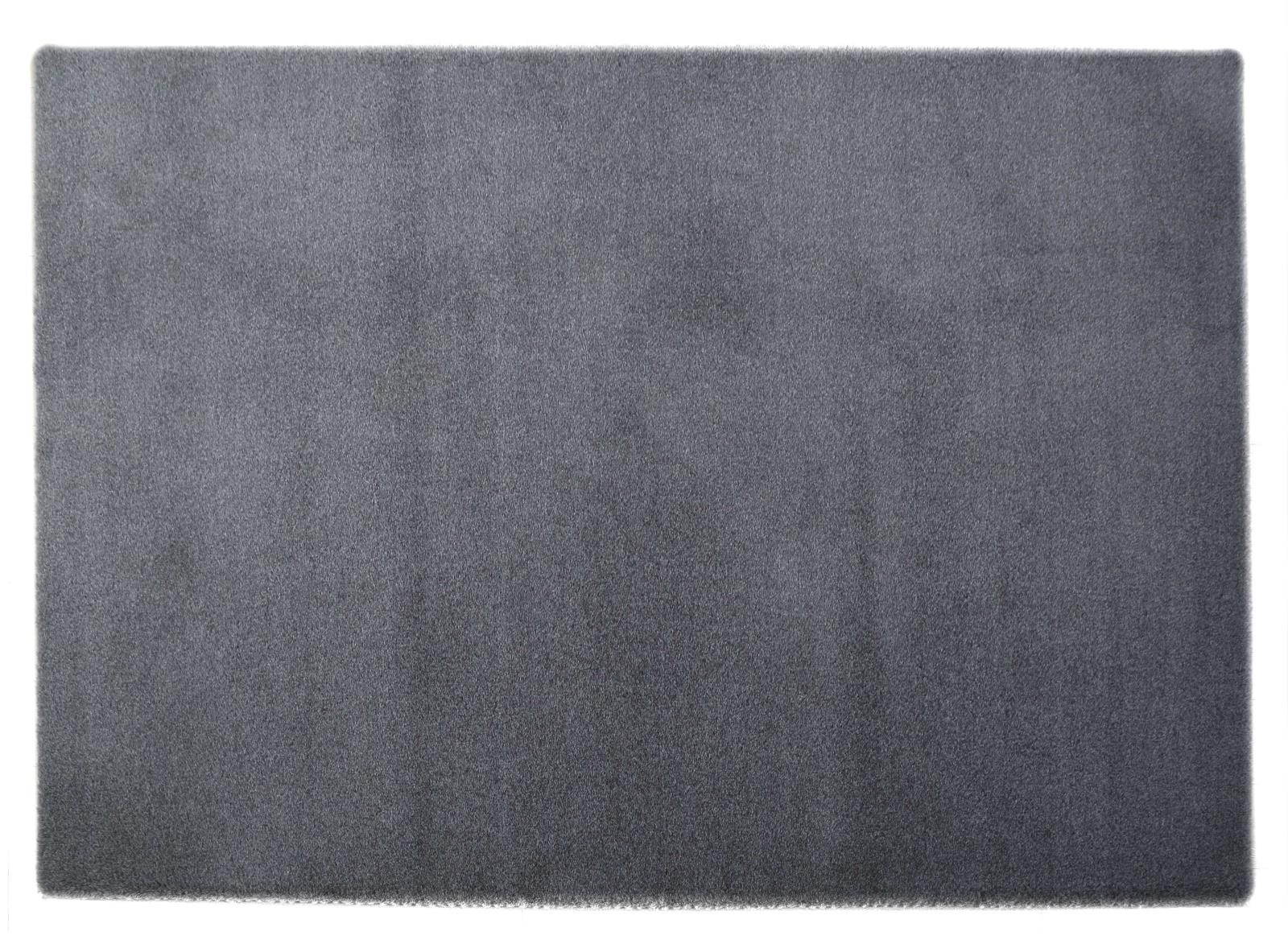 Emma EM03 Gray Shag Rug