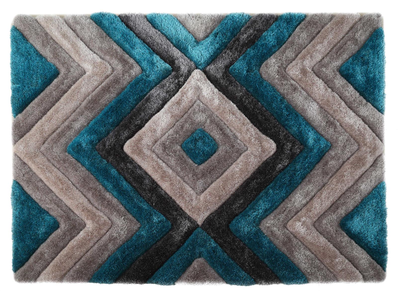 Mateos MS60 Multicolor Shag Rug — view 7