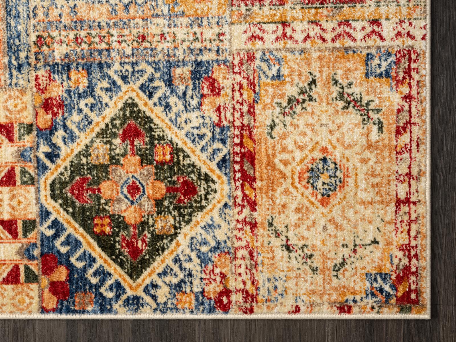 Heriz HZ01 Beige Area Rug — view 3