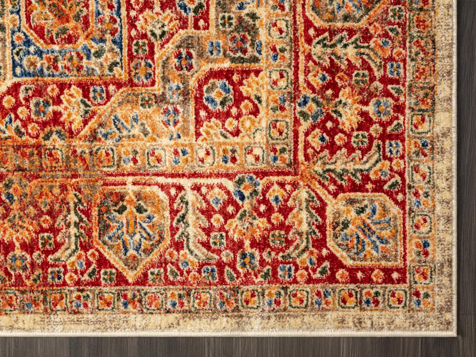 Heriz HZ02 Beige Area Rug — view 5