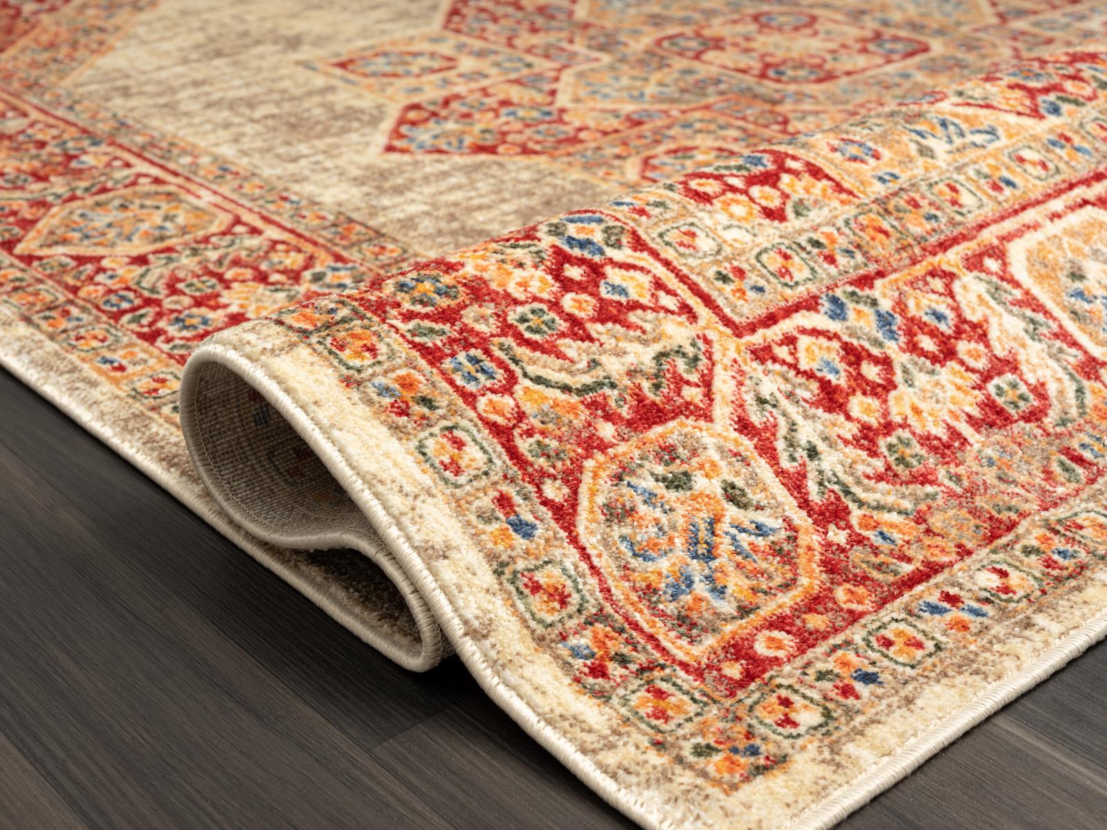 Heriz HZ02 Beige Area Rug — view 3