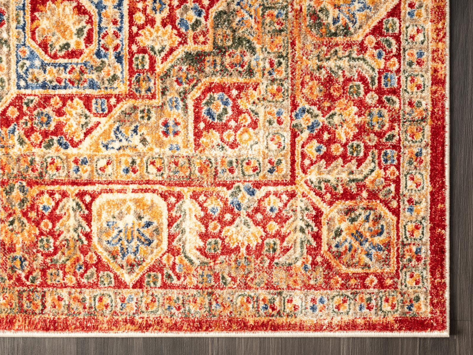 Heriz HZ04 Red Area Rug — view 4