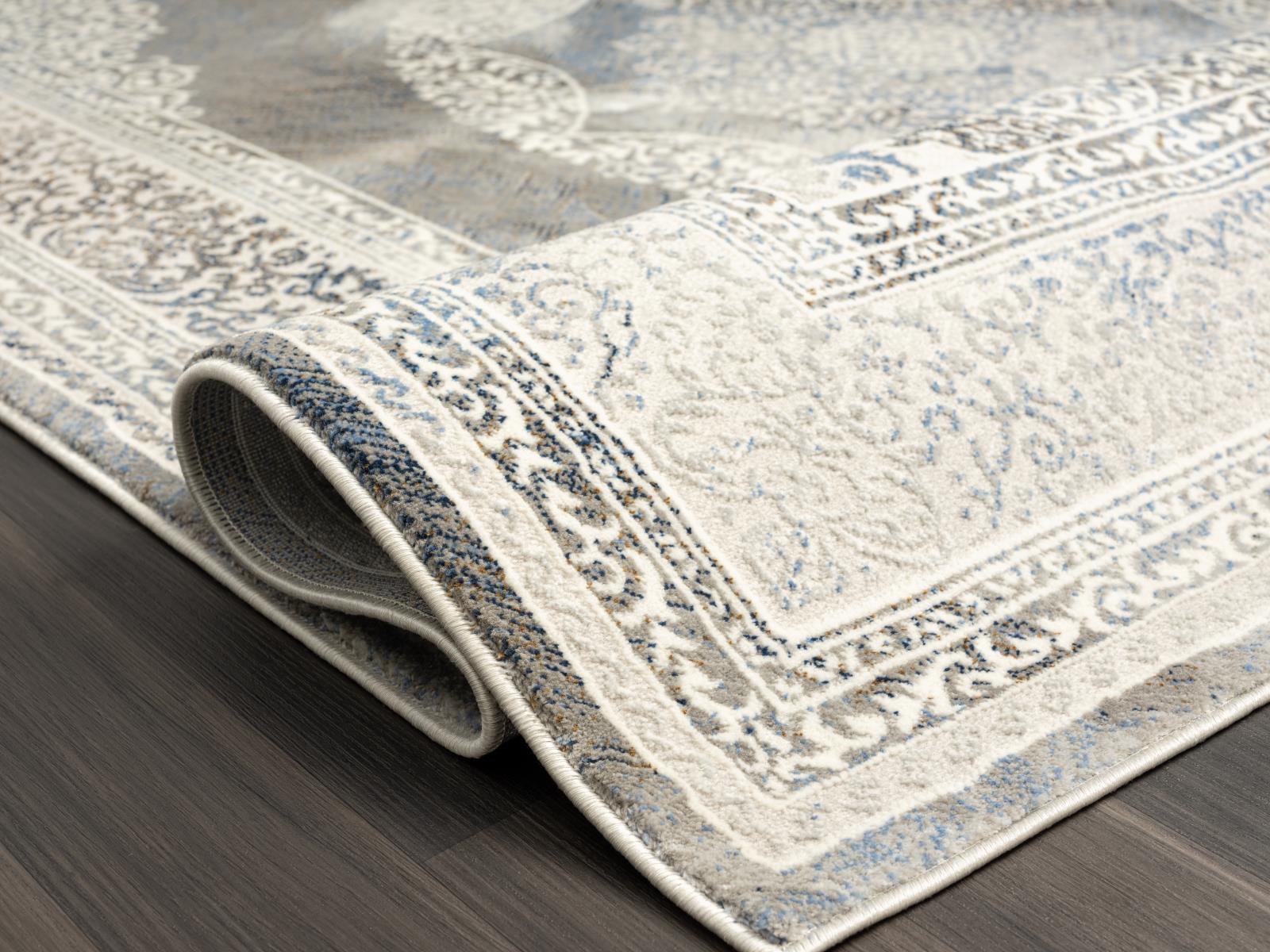 Volos VL02 Blue Gray Area Rug — view 5