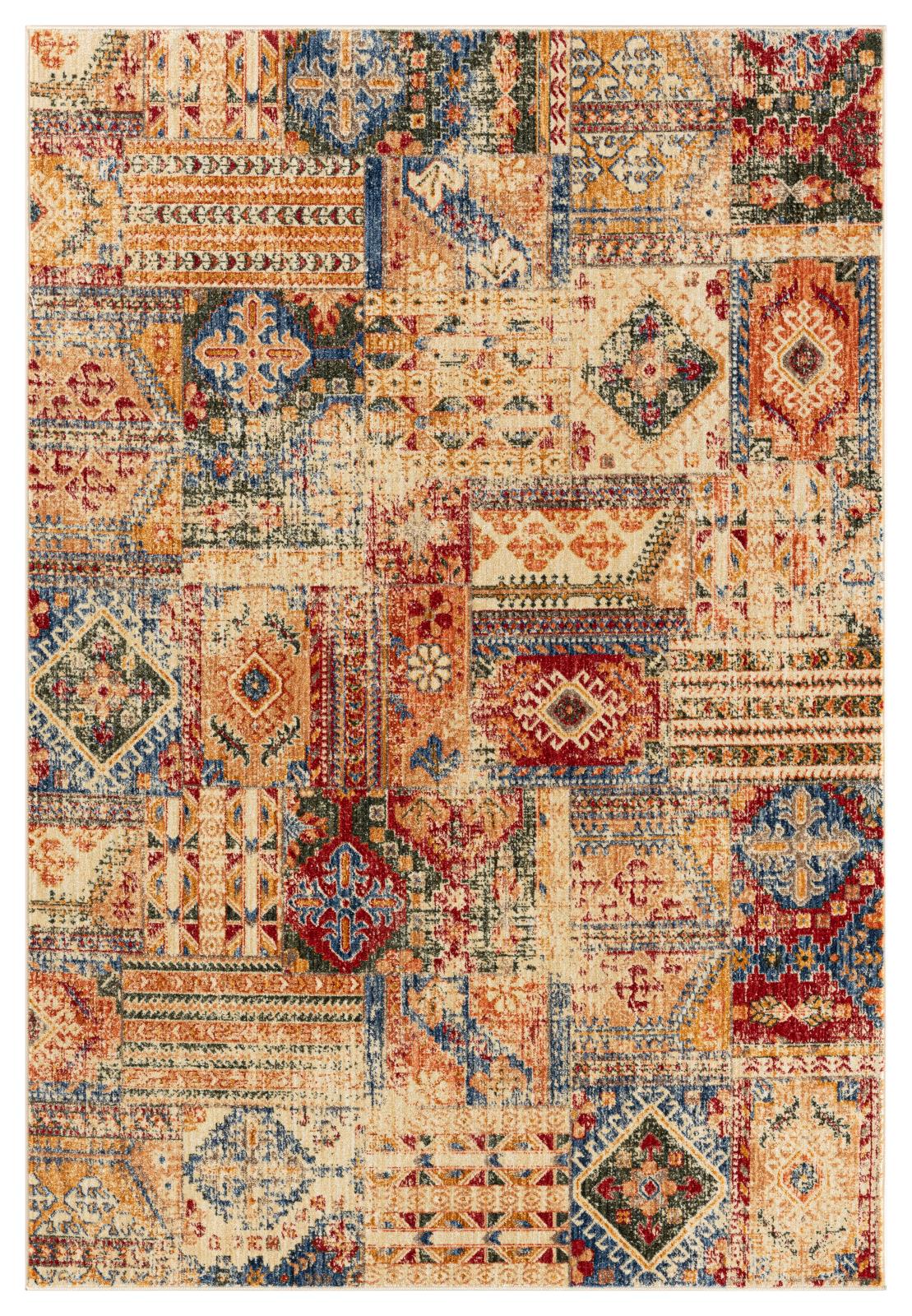 Heriz HZ01 Beige Area Rug
