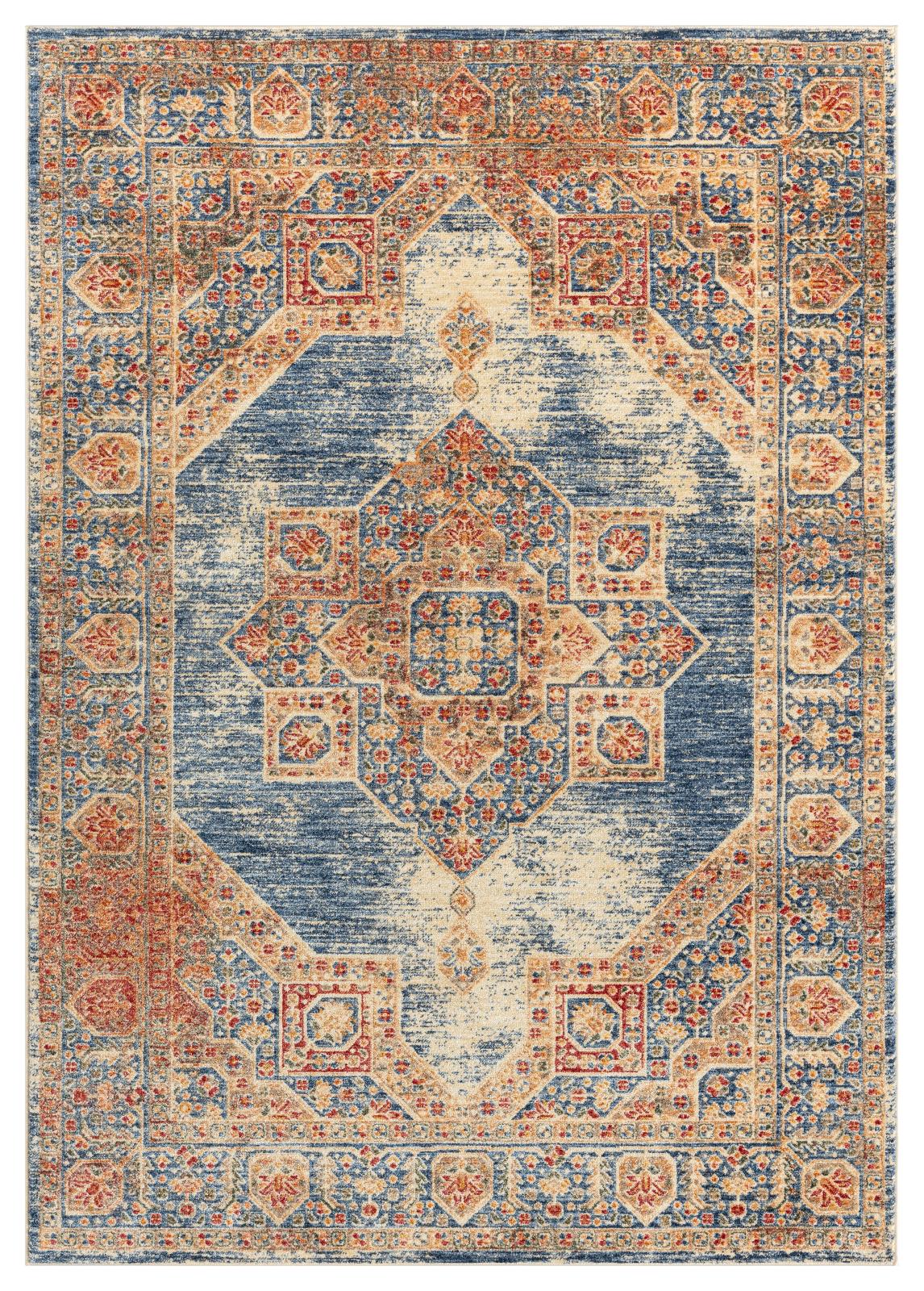 Heriz HZ03 Blue Area Rug