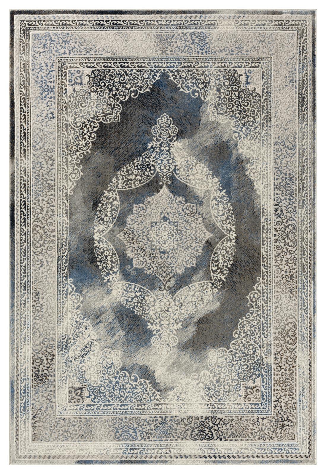 Volos VL02 Blue Gray Area Rug