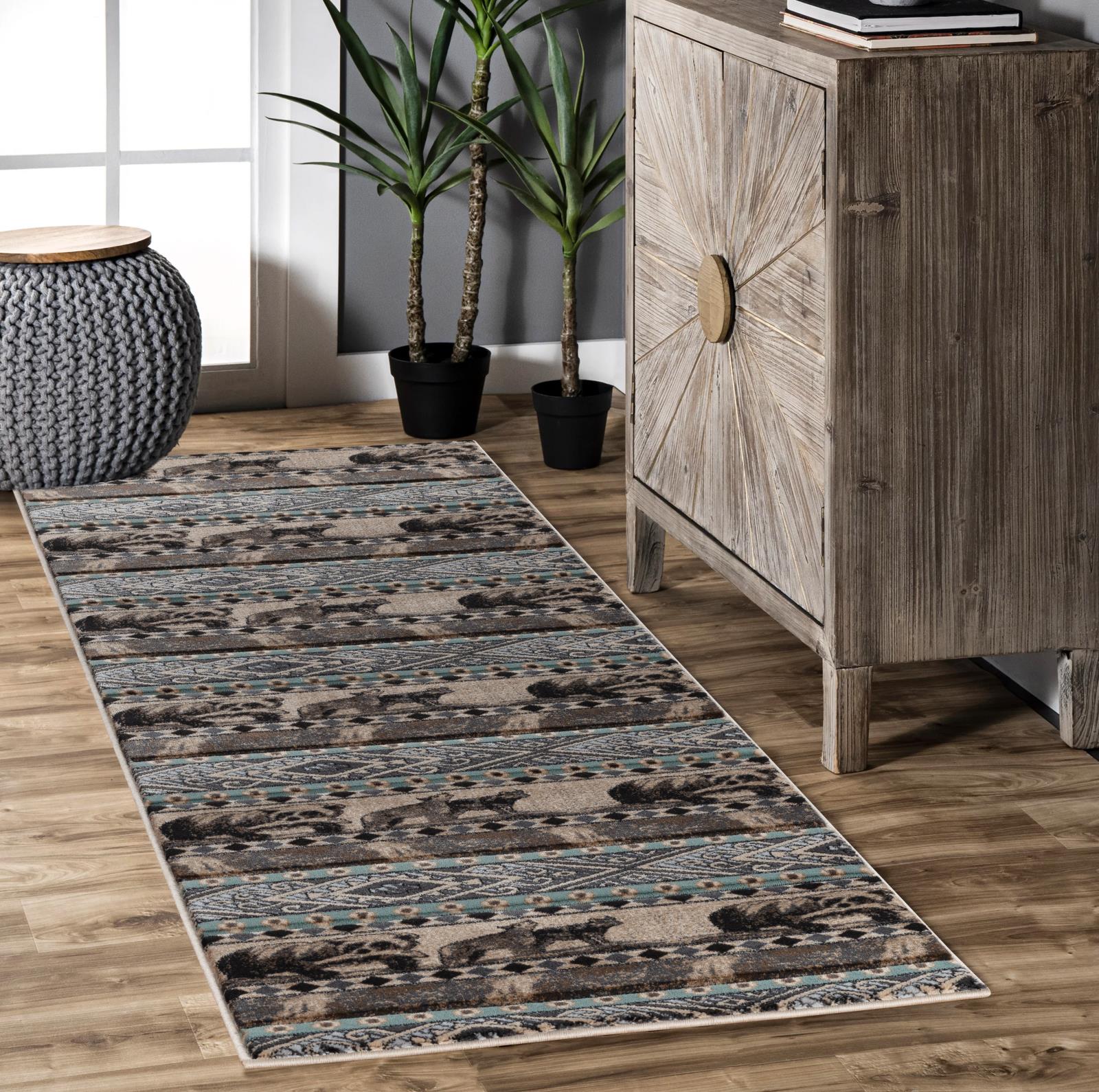 Wildlife WL19 Multicolor Area Rug — view 7
