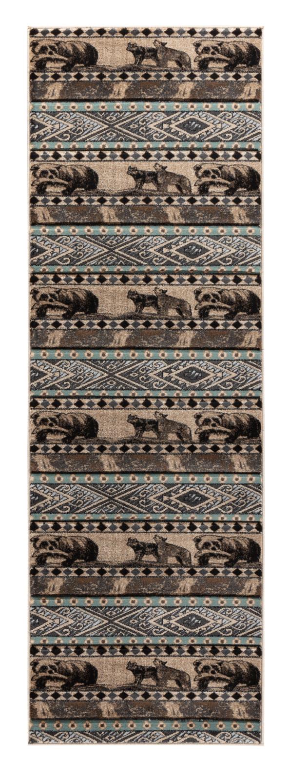 Wildlife WL19 Multicolor Area Rug — view 8