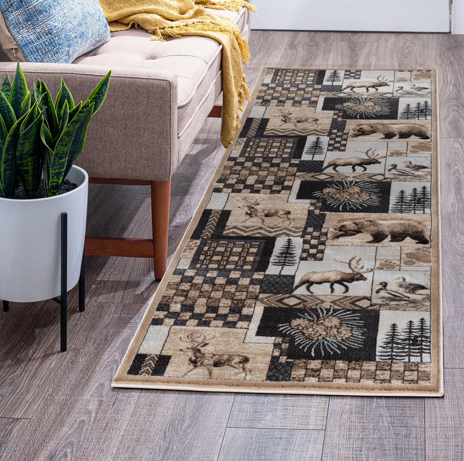 Wildlife WL17 Multicolor Area Rug — view 6