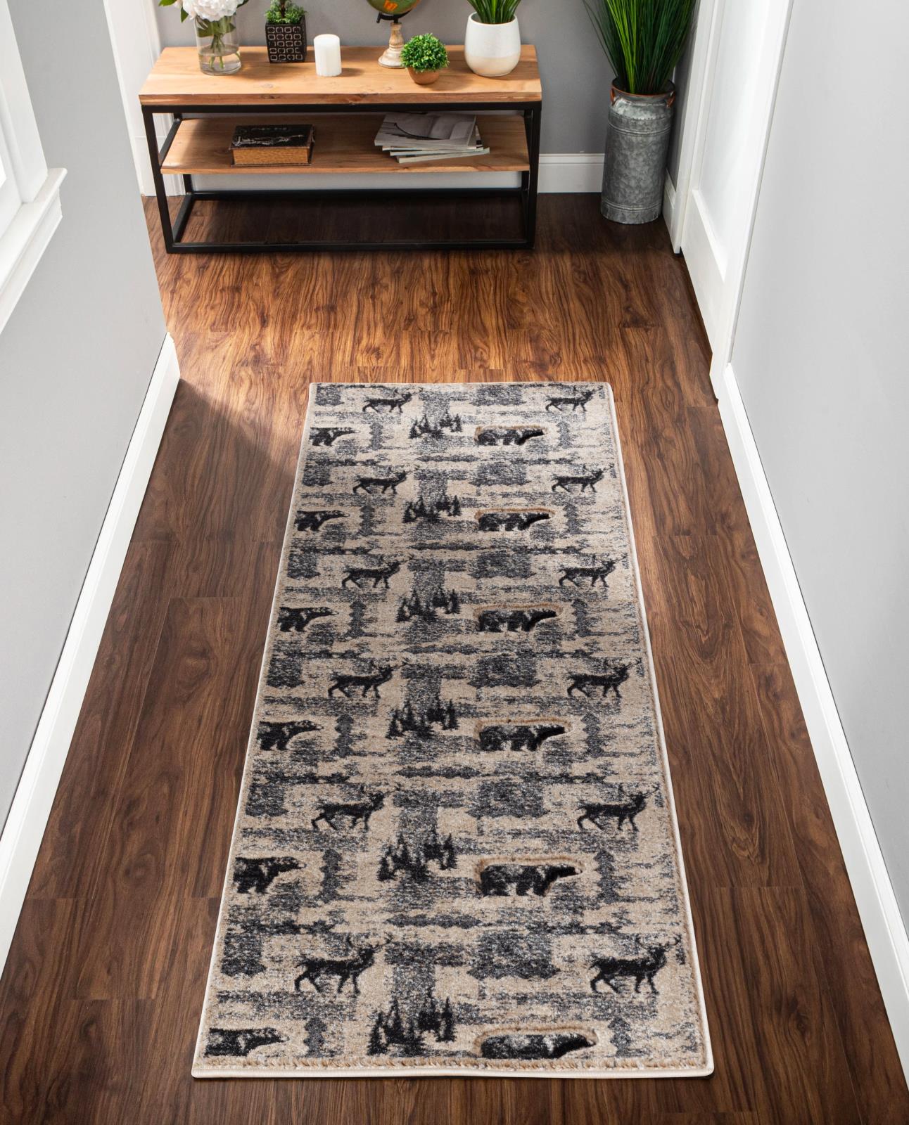 Wildlife WL22 Beige Area Rug — view 8
