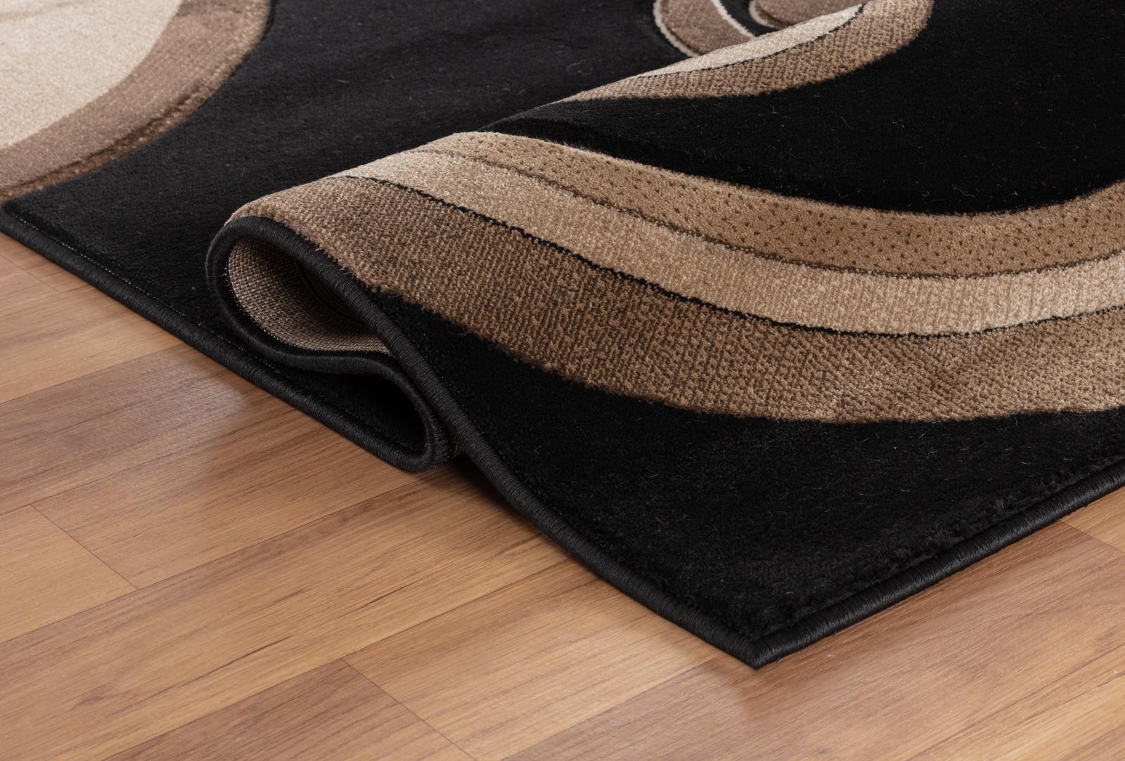 Orelsi OR47 Black Area Rug — view 4