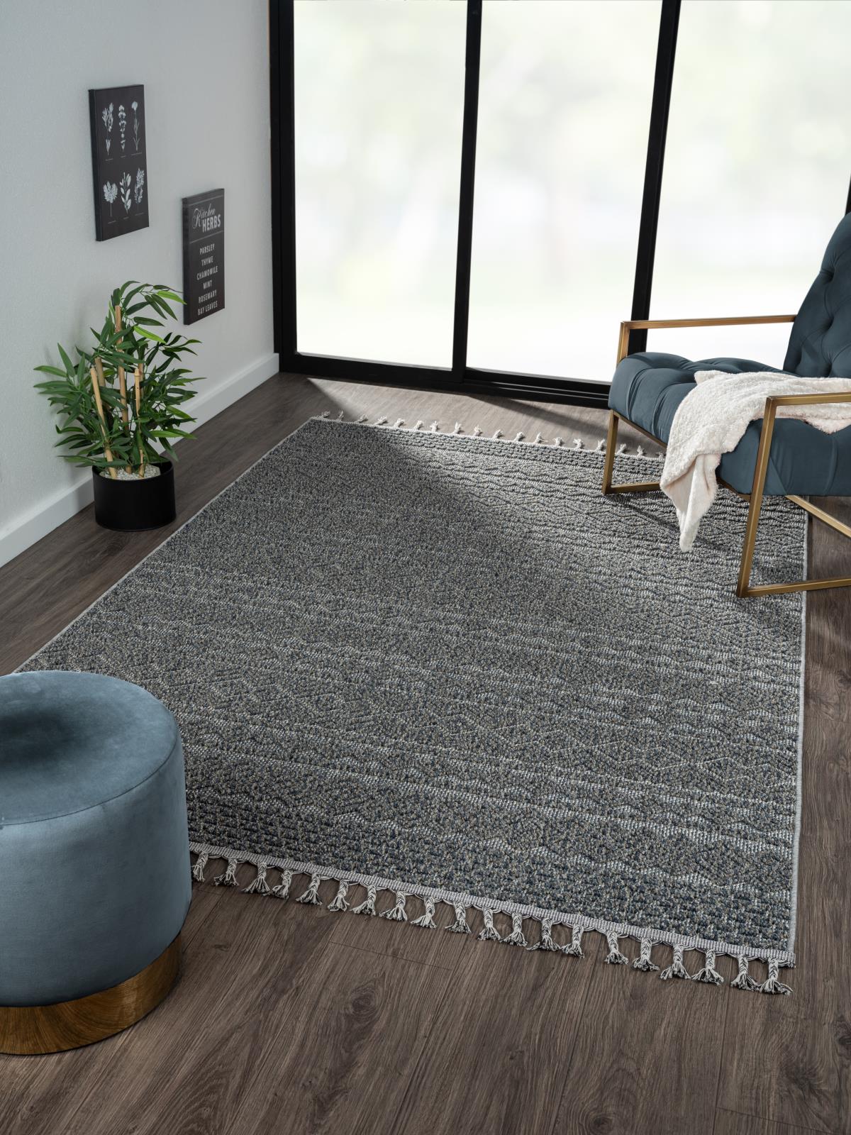 Enjoy EJ02 Charcoal Gray Area Rug — view 7