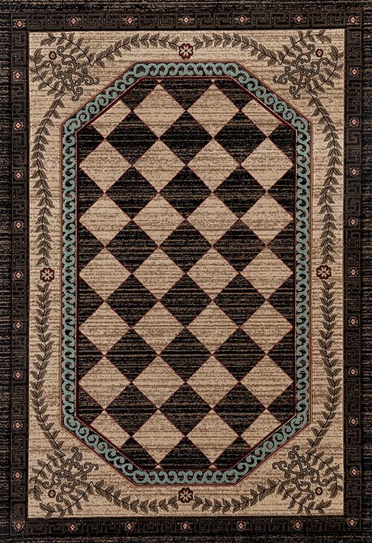 Glamour GM65 Brown Area Rug