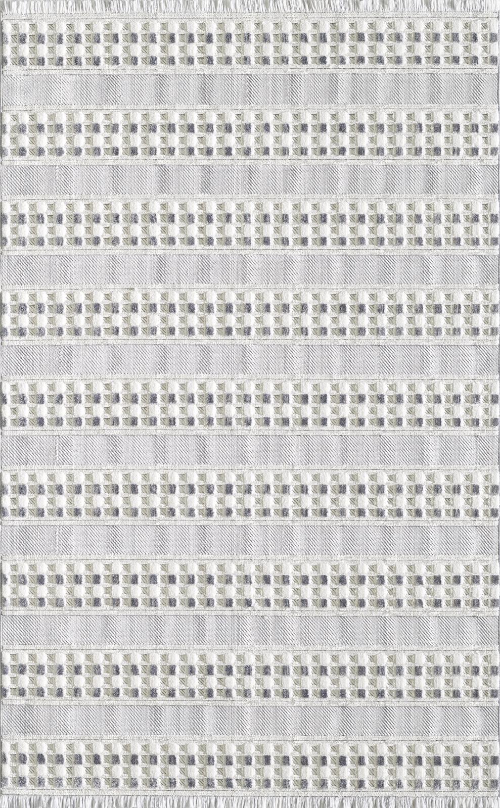 Milos ML03 Light Gray Area Rug