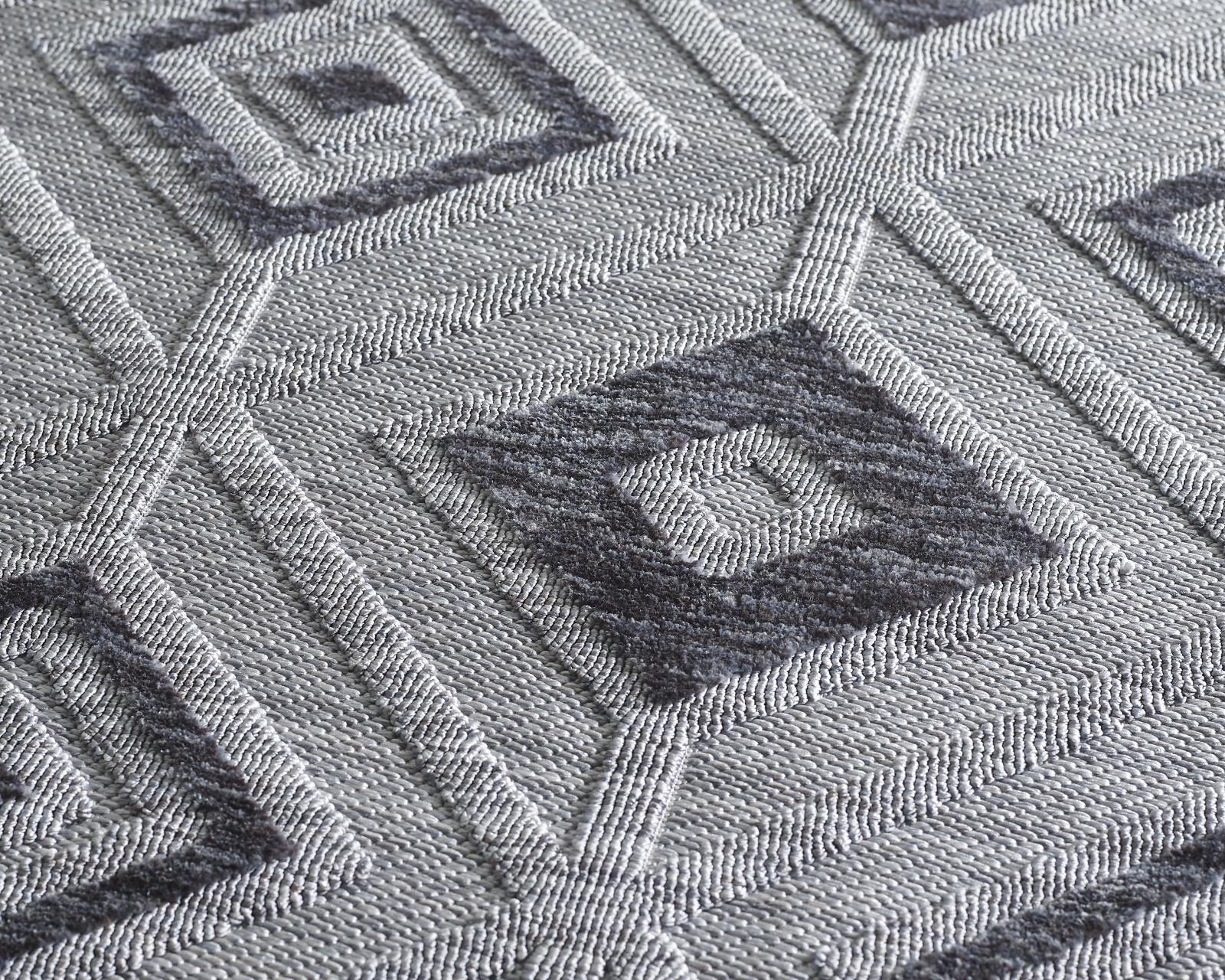 Milos ML05 Dark Gray Area Rug — view 6