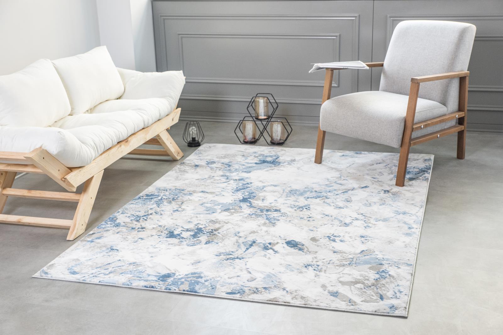 Trendy TRD10 Soft White Area Rug — view 2