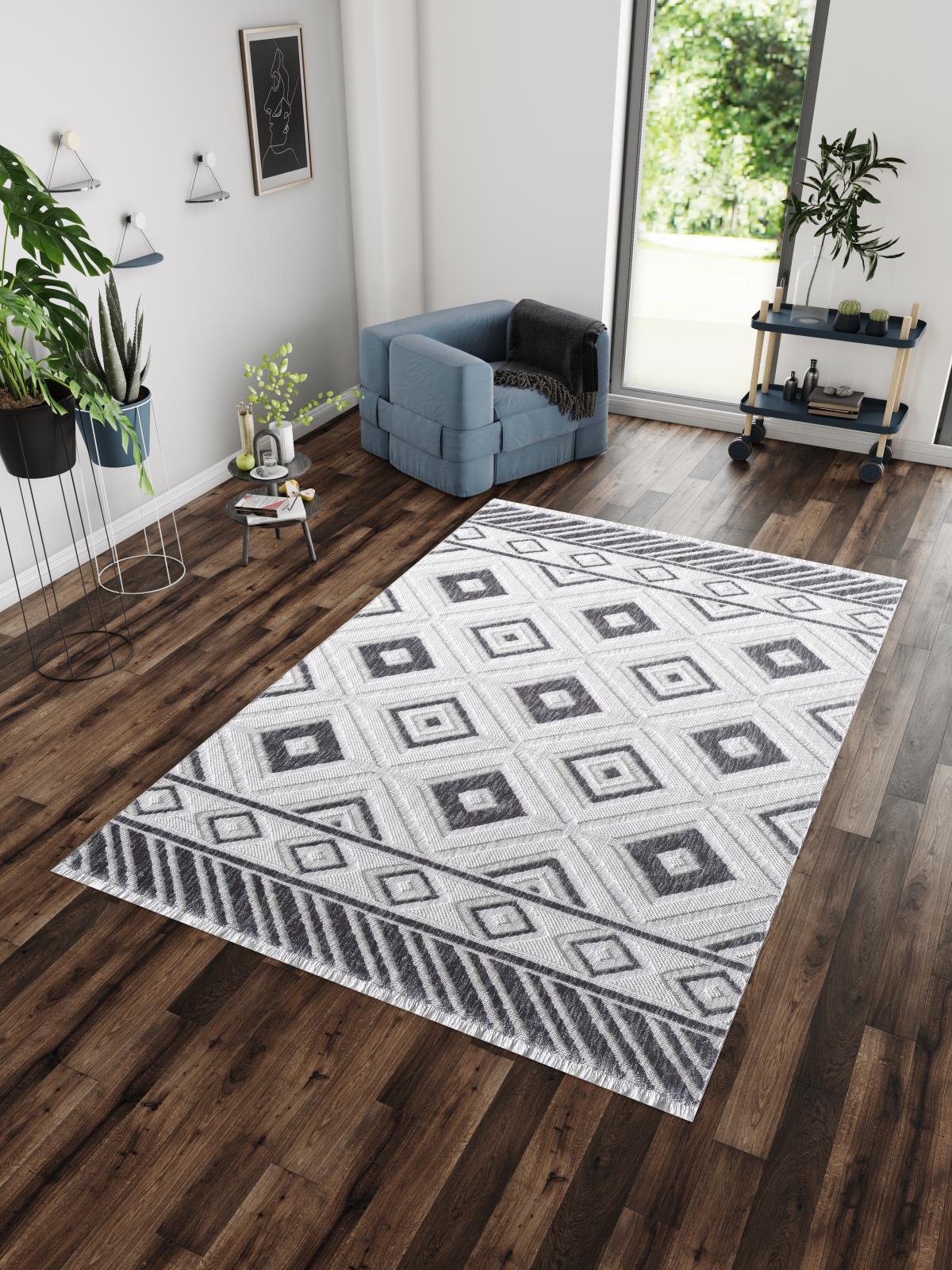 Milos ML06 Light Gray Area Rug — view 2