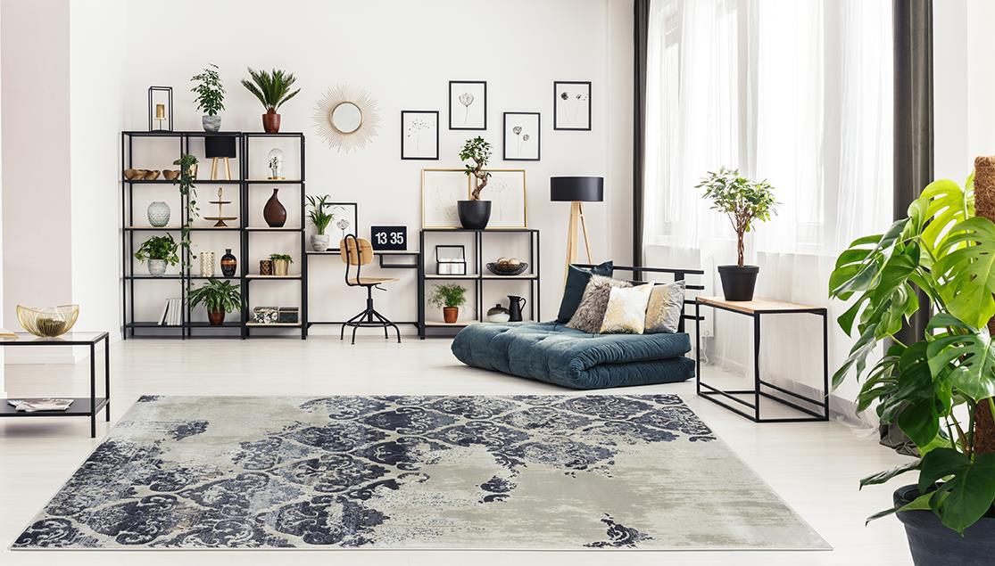Napoli NA02 Blue Area Rug — view 7