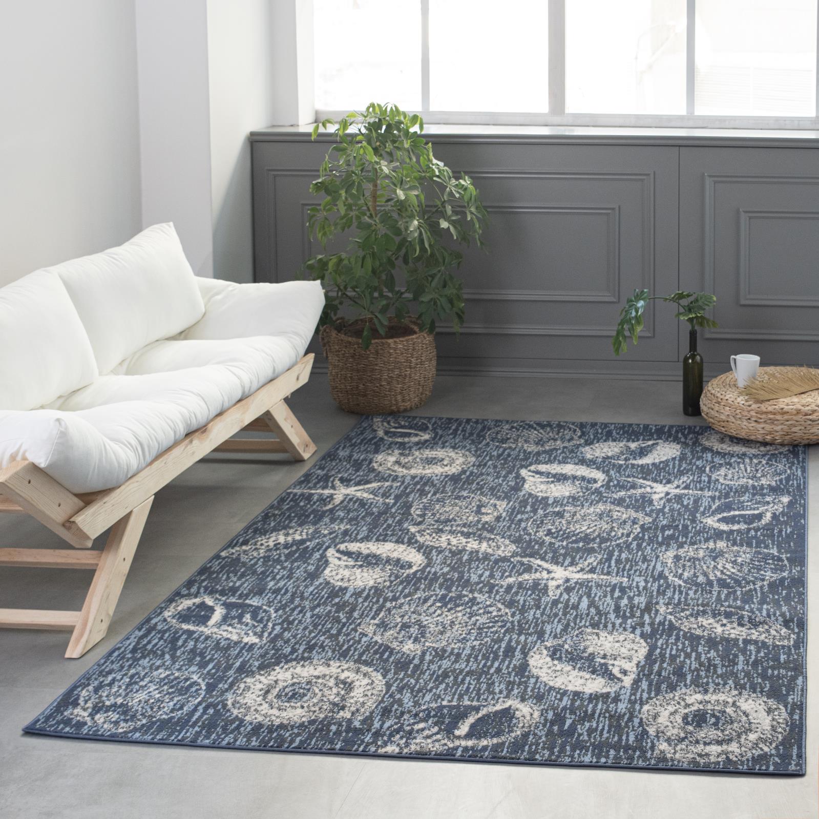 Lela LL15 Navy Area Rug — view 6