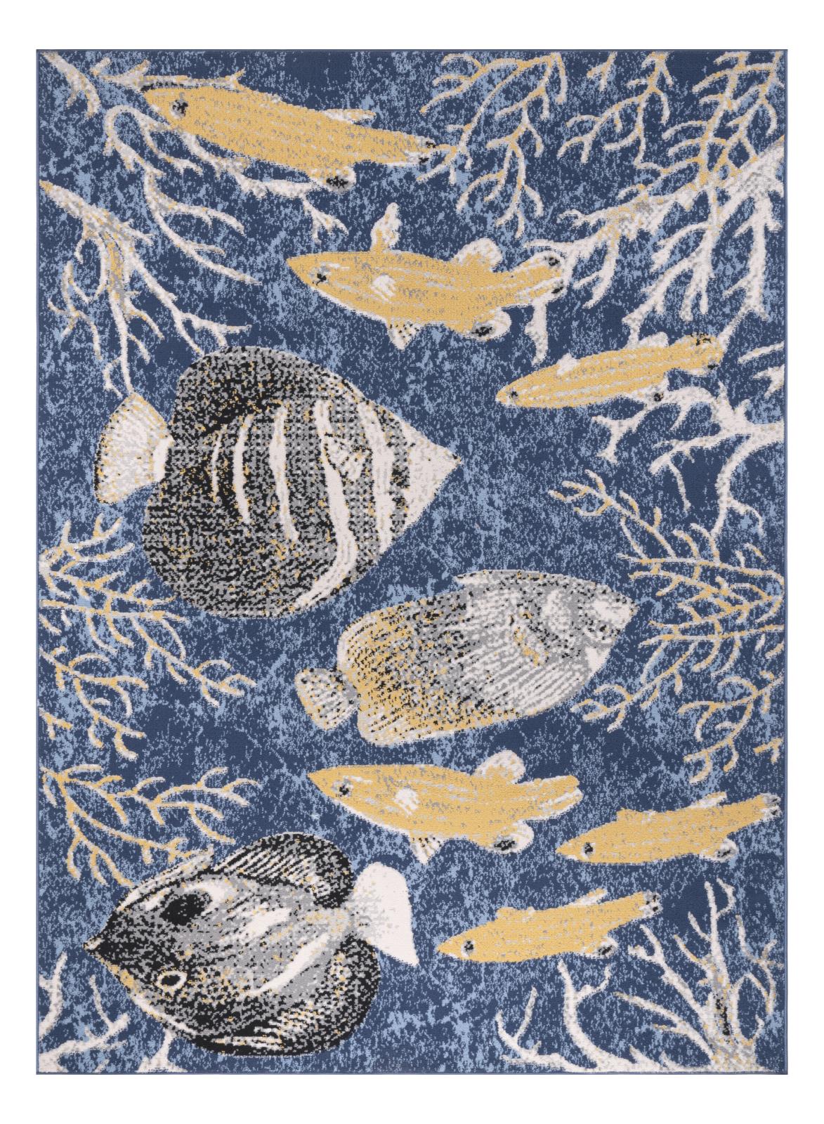 Lela LL16 Blue Area Rug