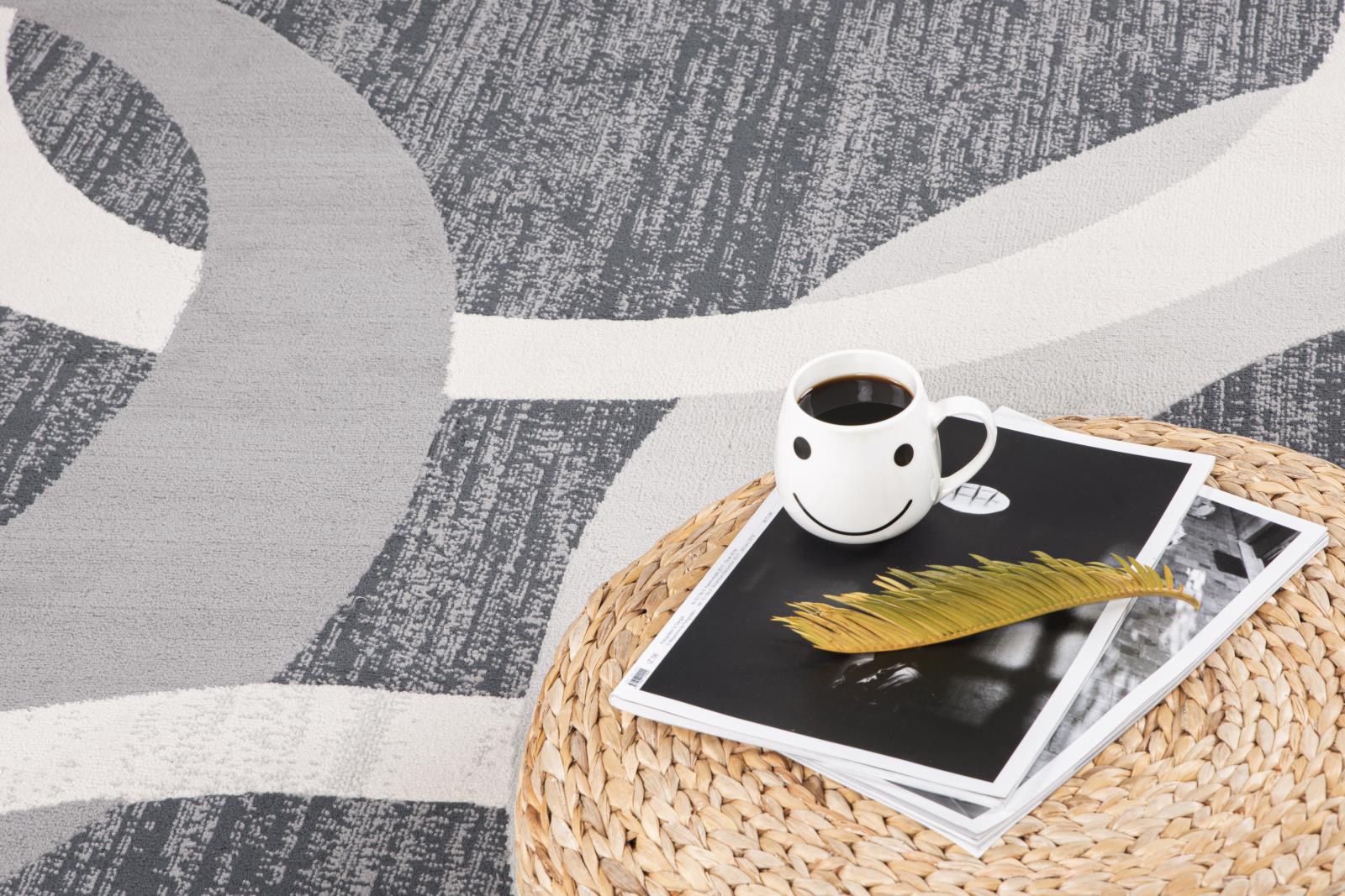 Lela LL03 Gray Area Rug — view 5