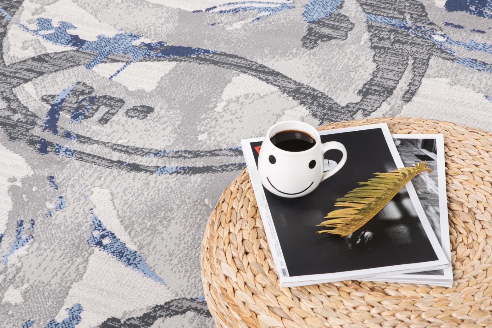 Lela LL04 Gray Area Rug — view 5