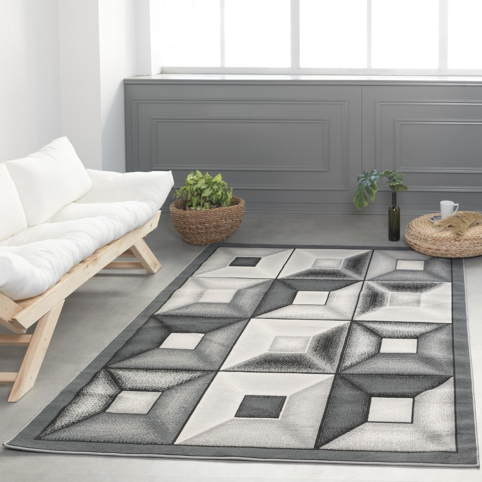 Lela LL05 Gray Area Rug — view 6