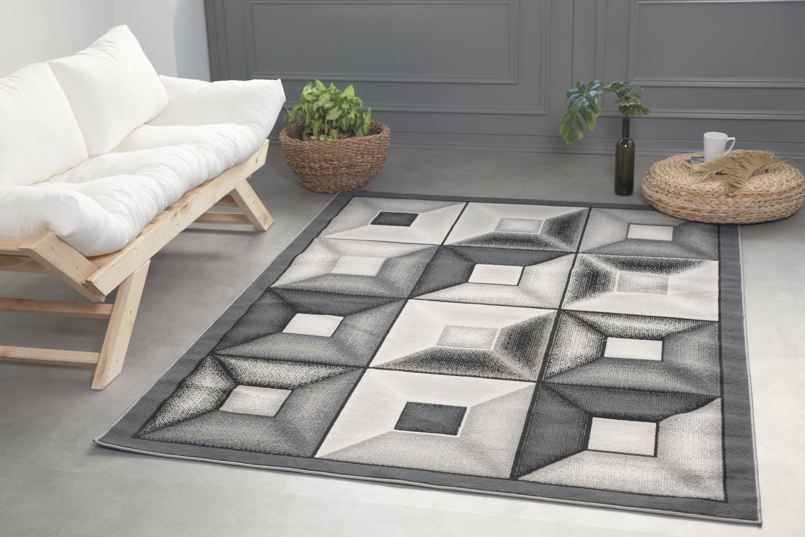 Lela LL05 Gray Area Rug — view 7